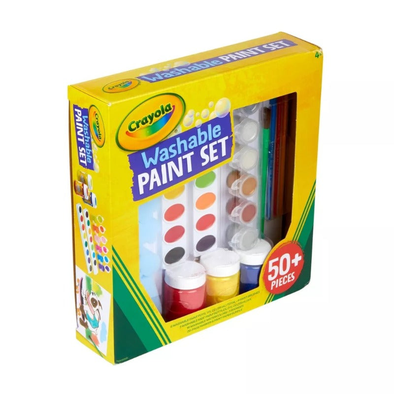 Crayola Washable Paint Kit - 50 Pcs