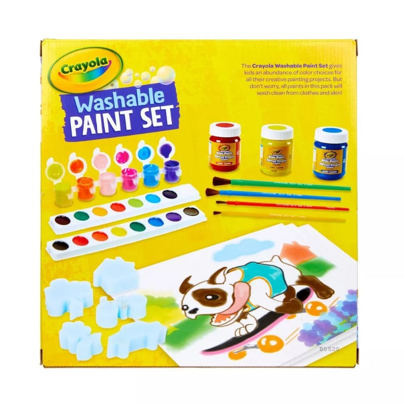 Crayola Washable Paint Kit - 50 Pcs