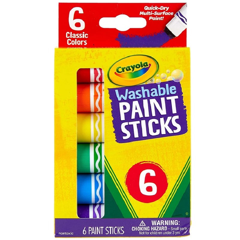 Crayola Washable Crayon Set - 6 Pack