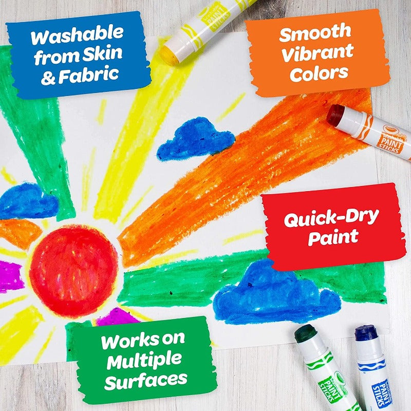 Crayola Washable Crayon Set - 6 Pack