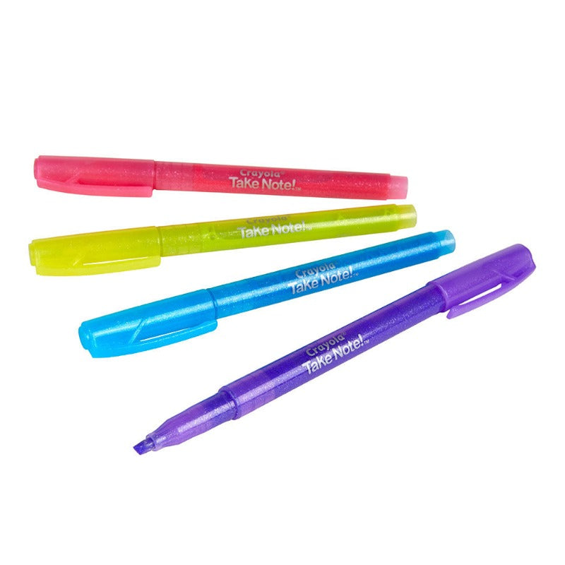 Crayola Glitter Highlighters -4 Colors