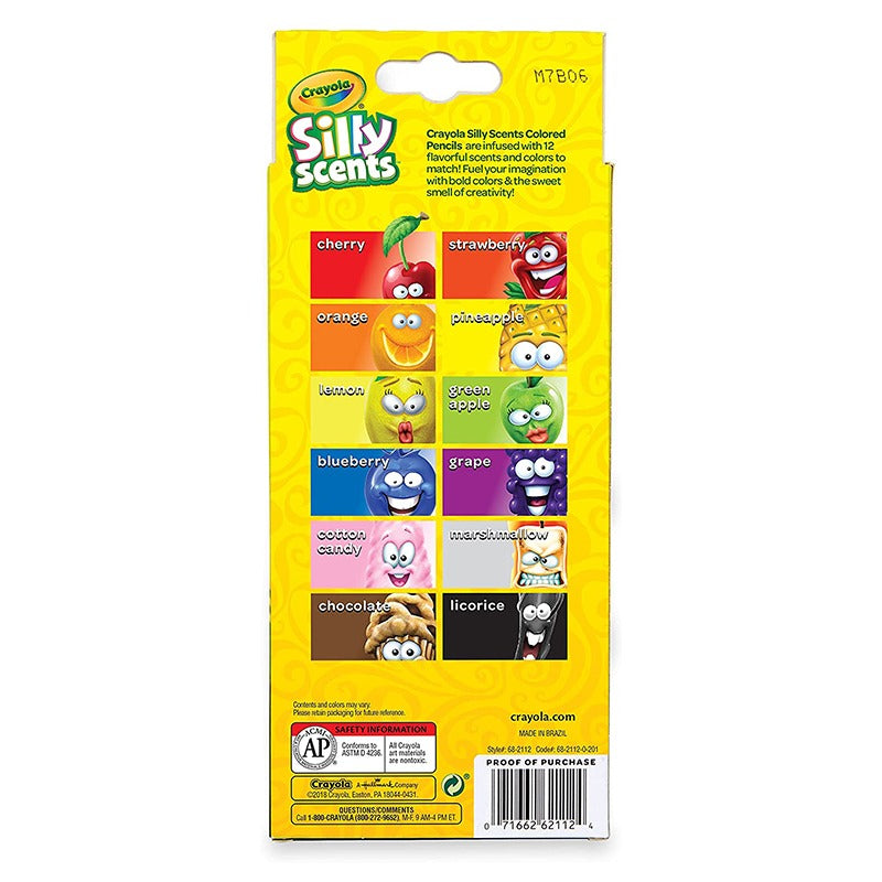 Crayola Wooden Crayons 12 Colors - Assorted