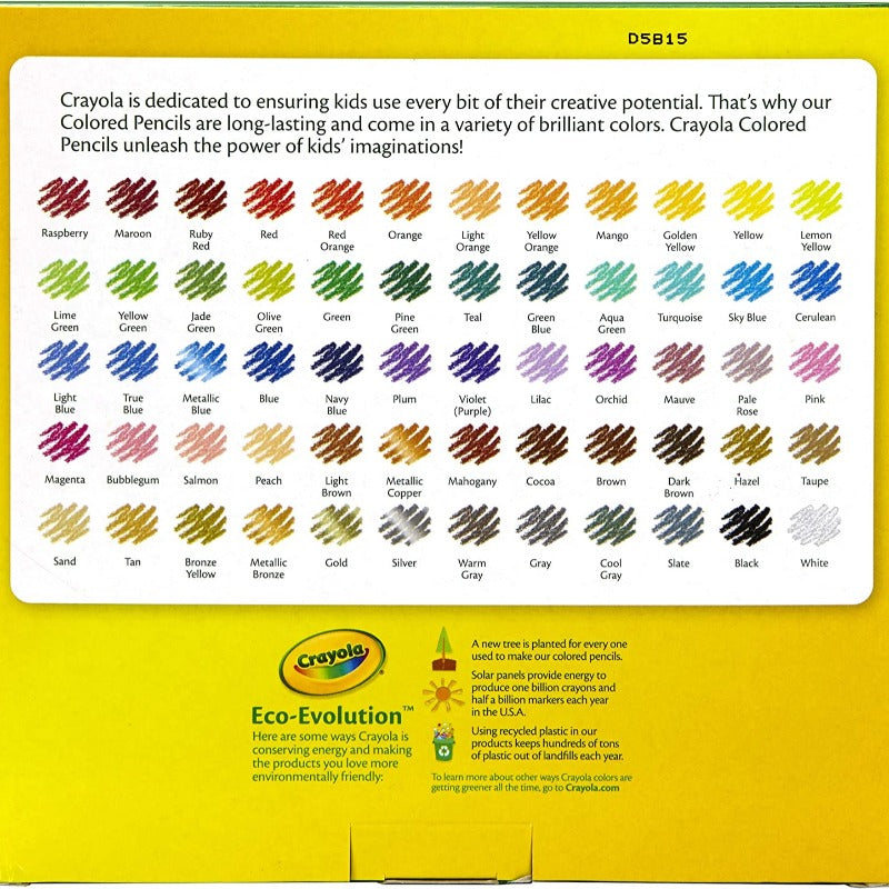 Crayola Wooden Pencil Box -100 Colors