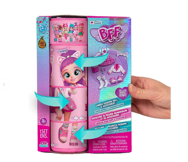 BFF - Cry Babies Doll - Daisy - 8-Inch