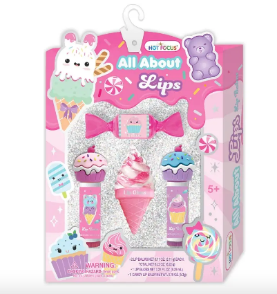 HOT FOCUS SWEETS ALL ABOUT LIPS GLOSSES SET
