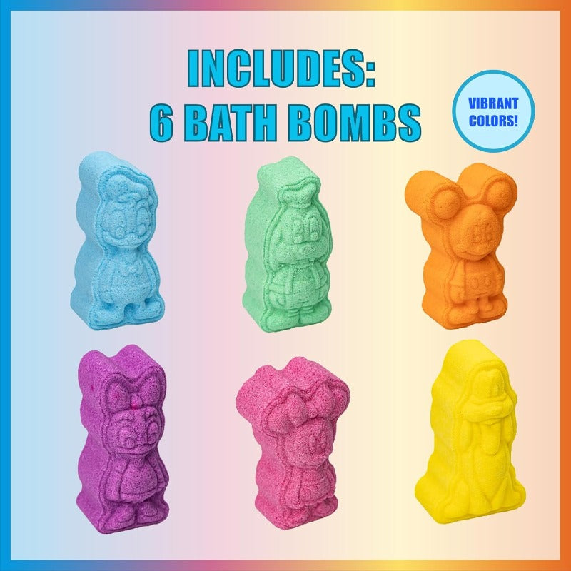 Townley Mickey Minnie and Friends Bath Bombs