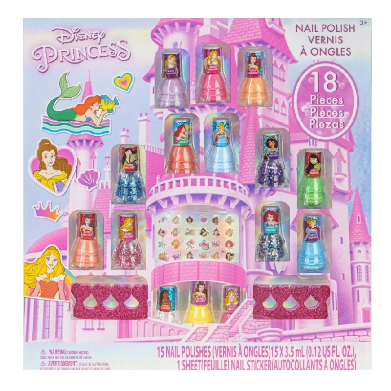 Townley Disney Princess Nail Polish Set 18pcs