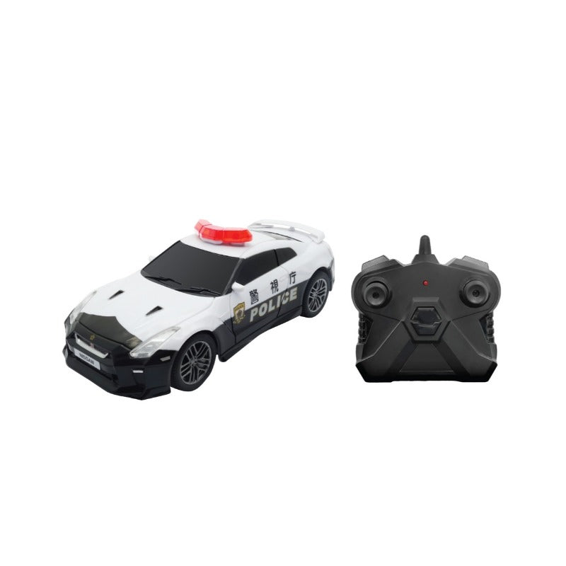 D-POWER Tokyo Police Version Remote Control Car - White