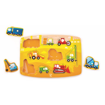 Hape Construction Peg Puzzle