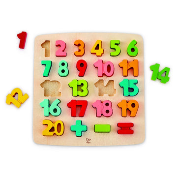 Hape Chunky Number Math Puzzle