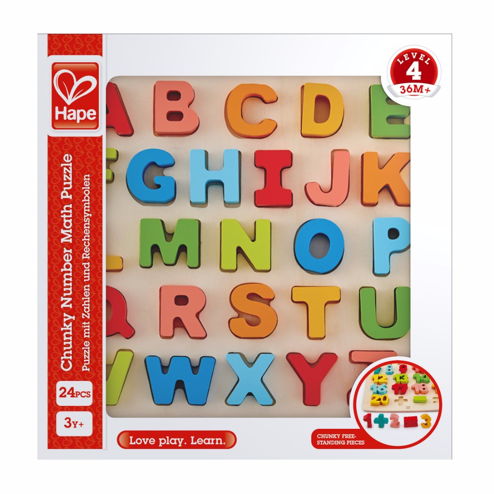 Hape Chunky Alphabet Puzzle
