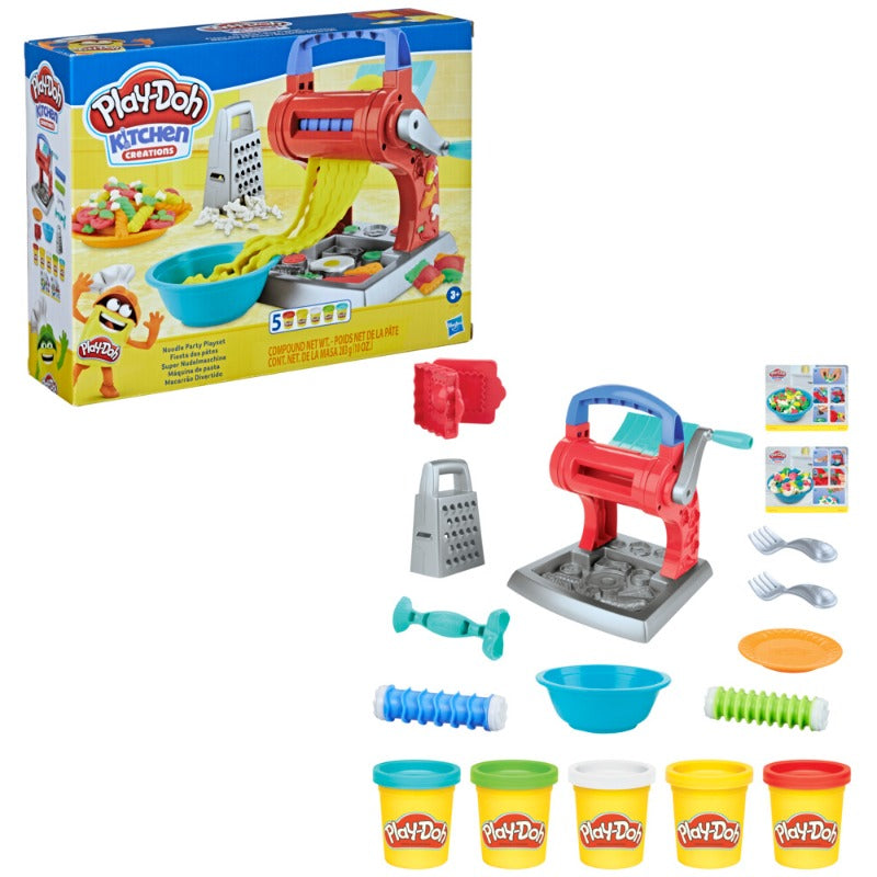 Play-Doh Kitchen Creations Noodle Party 5 Color Playset