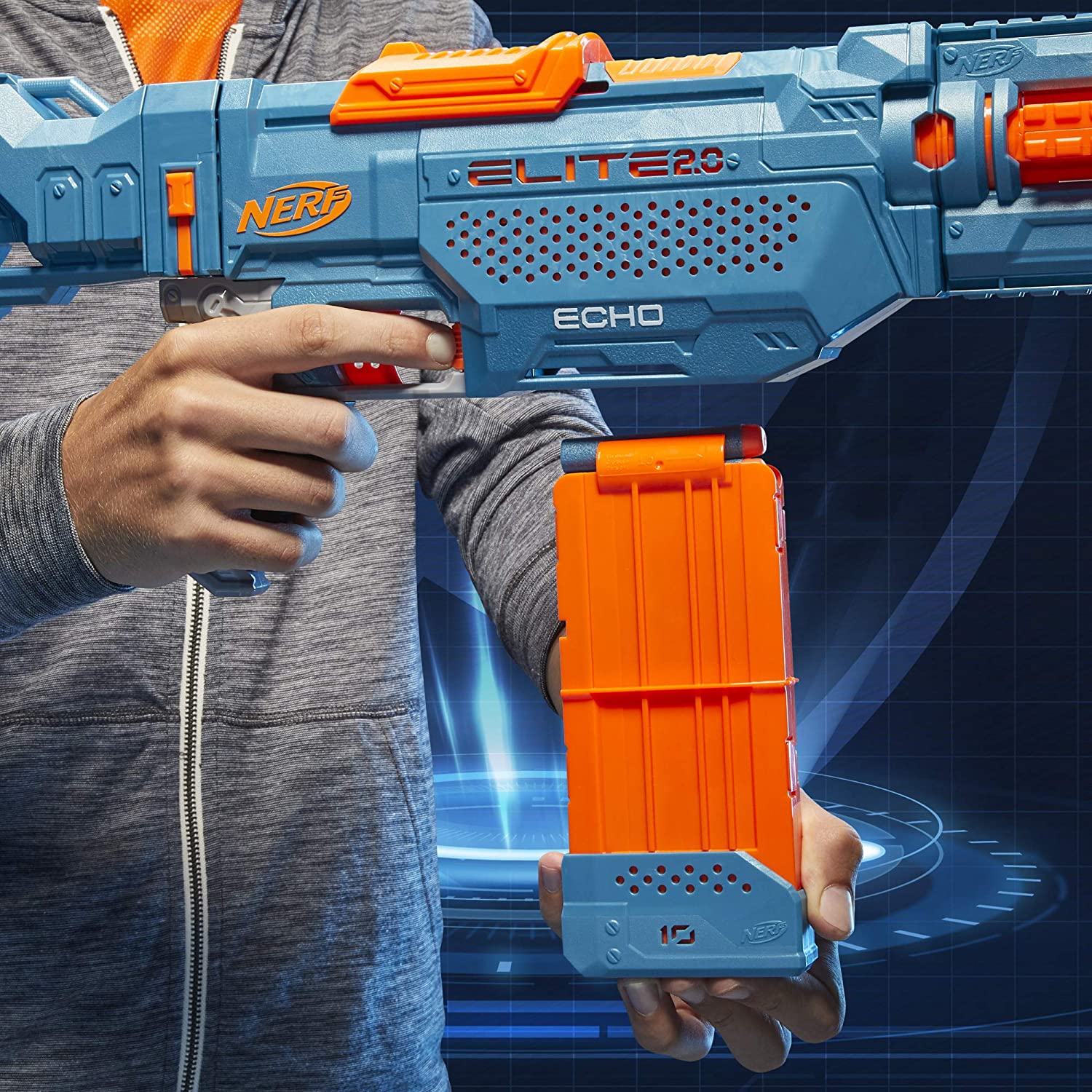 Nerf Elite 2.0 Echo CS-10 Toy Blaster