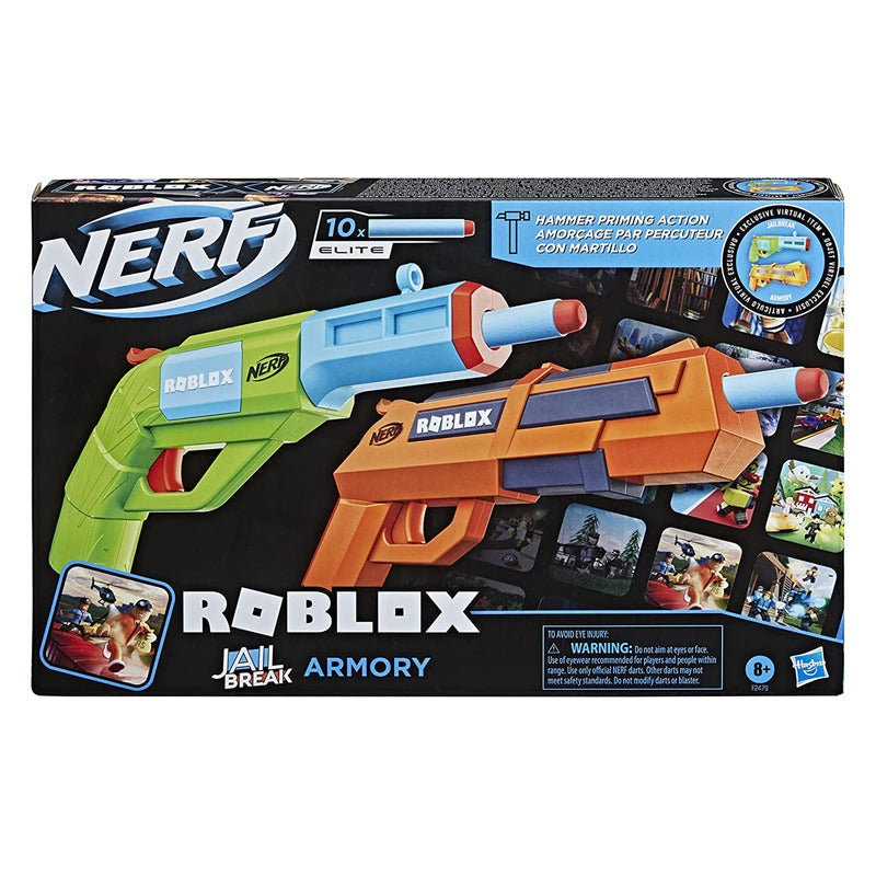 Nerf Roblox Jailbreak Armory Toy Gun - 2 Pack