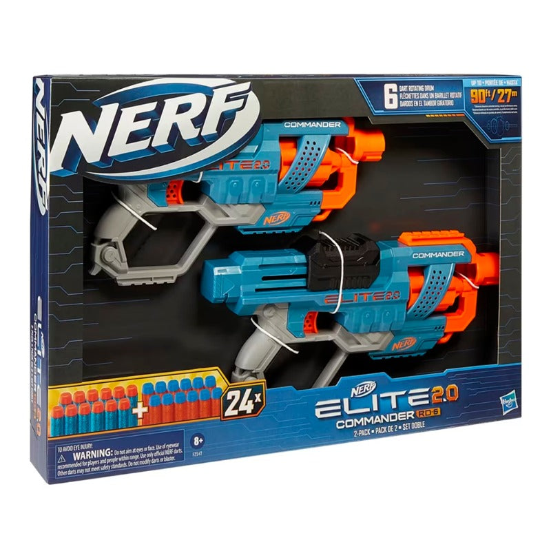 Nerf Elite 2.0 Commander 2 Pack