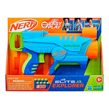 Nerf Elite Junior Explorer Easy-Play Foam Toy Blaster
