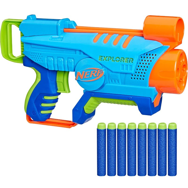 Nerf Elite Junior Explorer Easy-Play Foam Toy Blaster