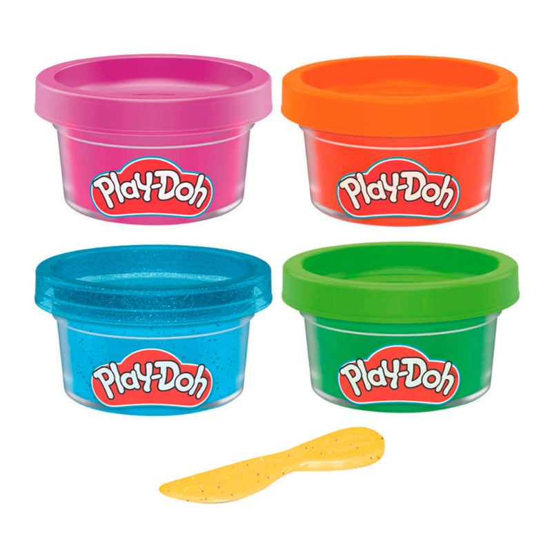 Play-Doh Mini Color Pack 4 Pieces - Assorted