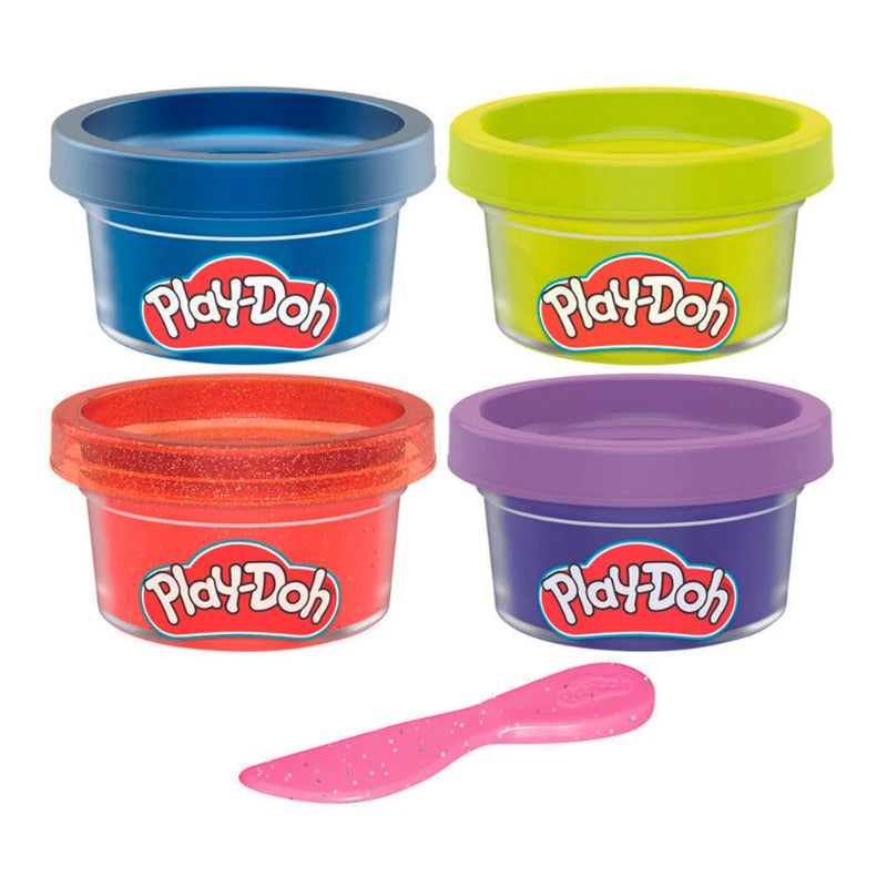 Play-Doh Mini Color Pack 4 Pieces - Assorted
