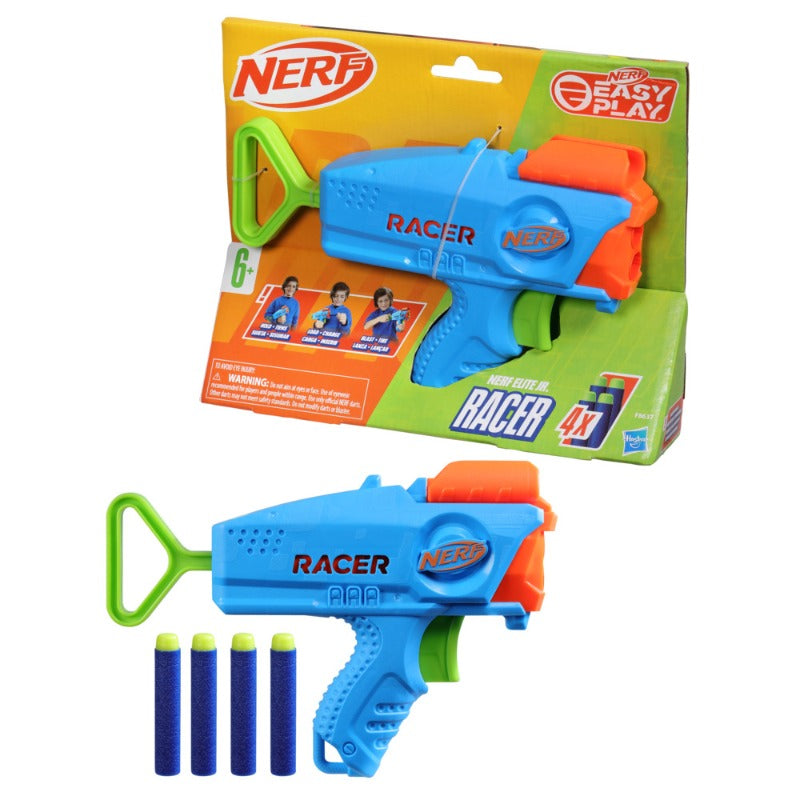 Nerf Elite Elite Junior Easy Play Dart Blaster with 4 Darts