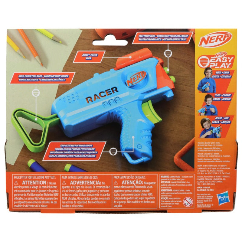Nerf Elite Elite Junior Easy Play Dart Blaster with 4 Darts