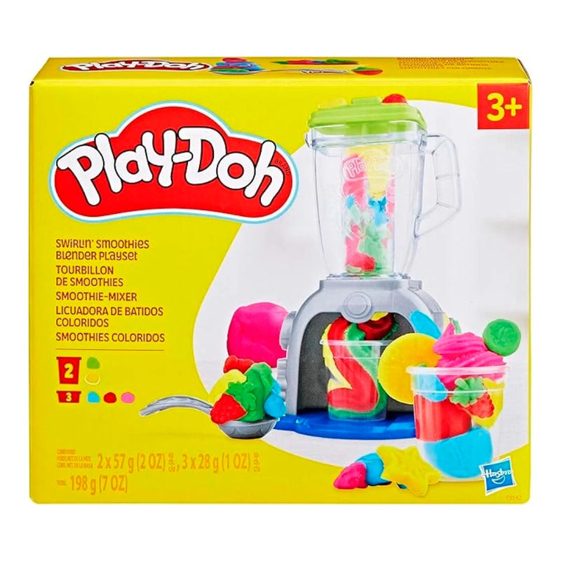 Play-Doh Swirlin Smoothies Toy Blender Playset 5 Colors