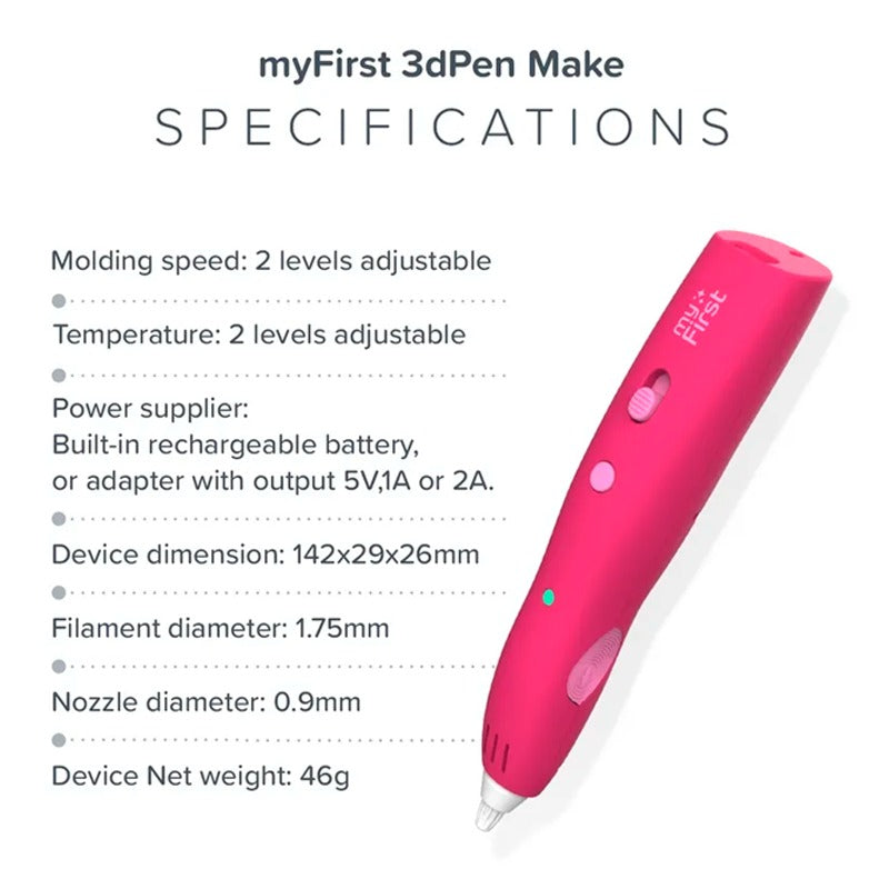 MyFirst 3dPen Make Pink
