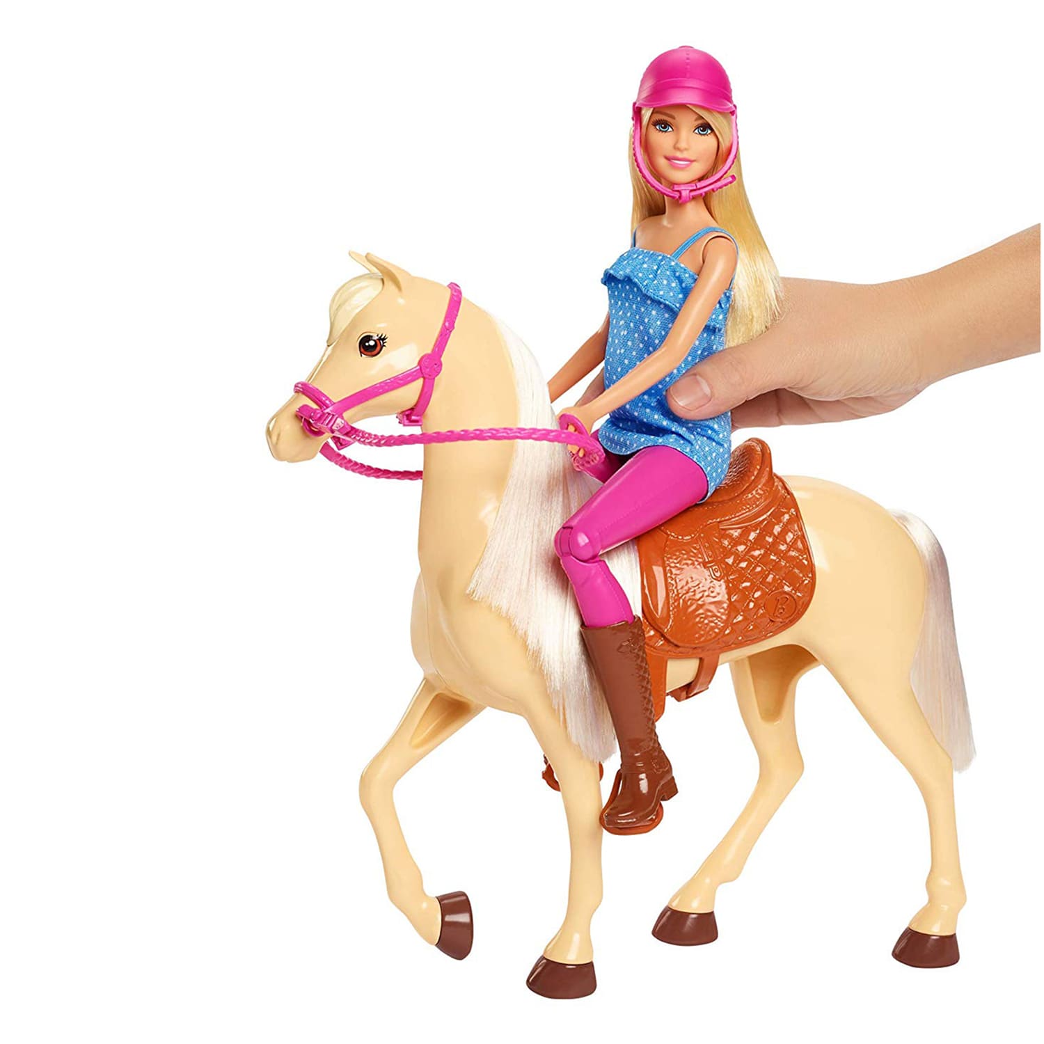 Barbie Doll And Horse