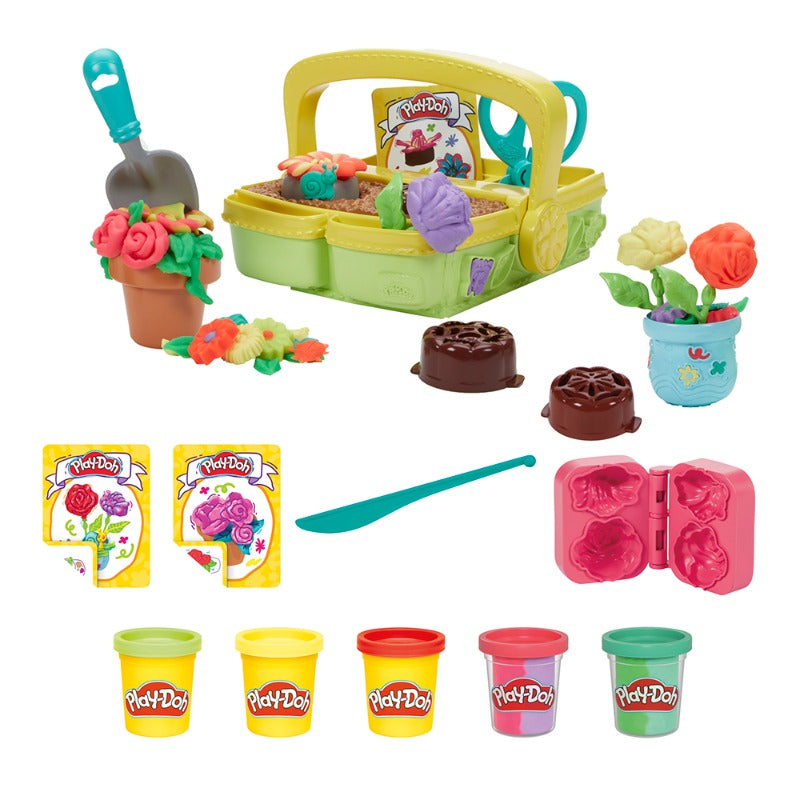 Play-Doh Blooming Flower Garden Toy Clay Playset For Kids