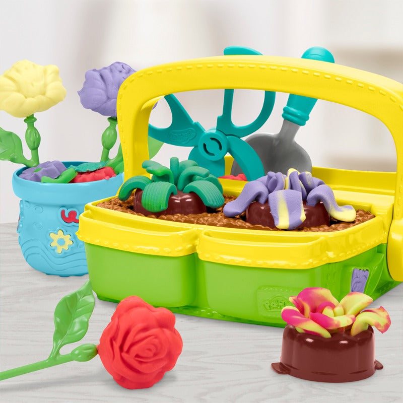 Play-Doh Blooming Flower Garden Toy Clay Playset For Kids
