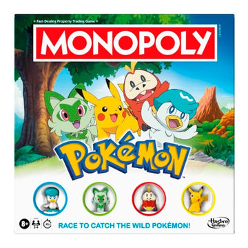 Monopoly Pokemon Edition Board Game for Kids