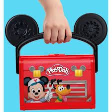 PLAY DOH DISNEY JR ON THE GO GARAGE PLAYSET