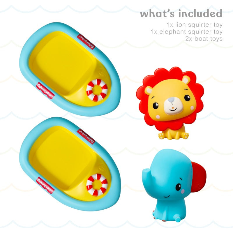 Fisher Price Toy Boat Bath Set