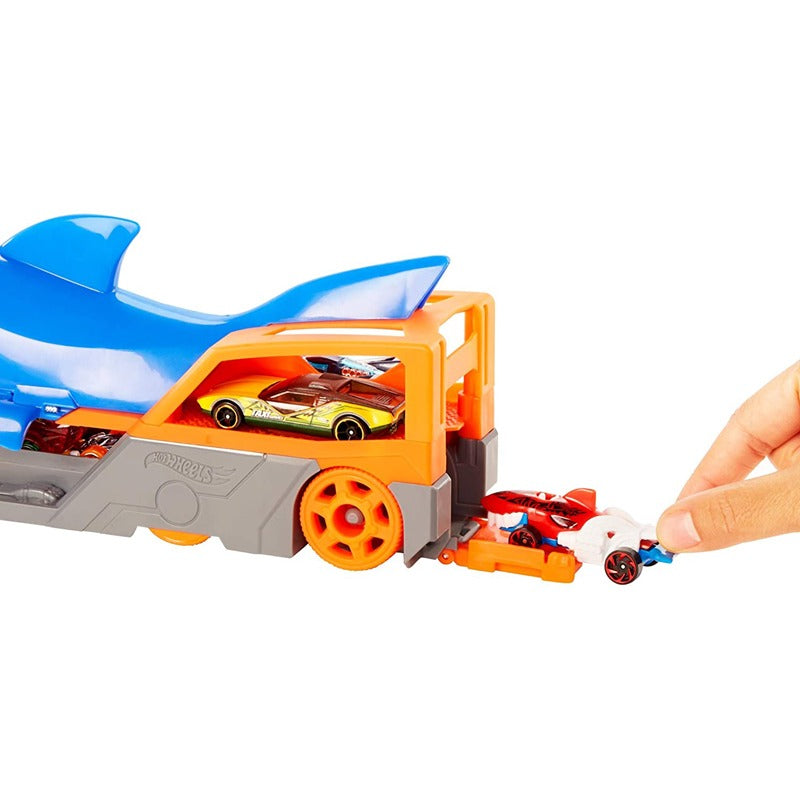 Hot Wheels Shark Chomp Transporter Playset