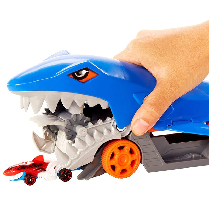 Hot Wheels Shark Chomp Transporter Playset