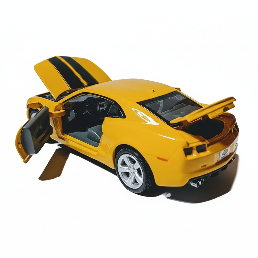 D-Power Chevrolet Camaro Ss Diecast Car - Yellow