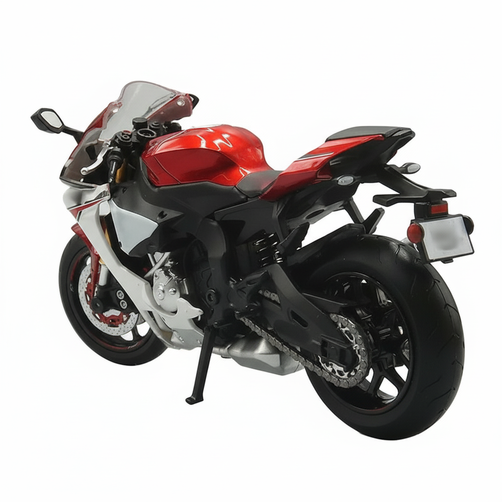 D-Power Yamaha motorcycle - Black and Red