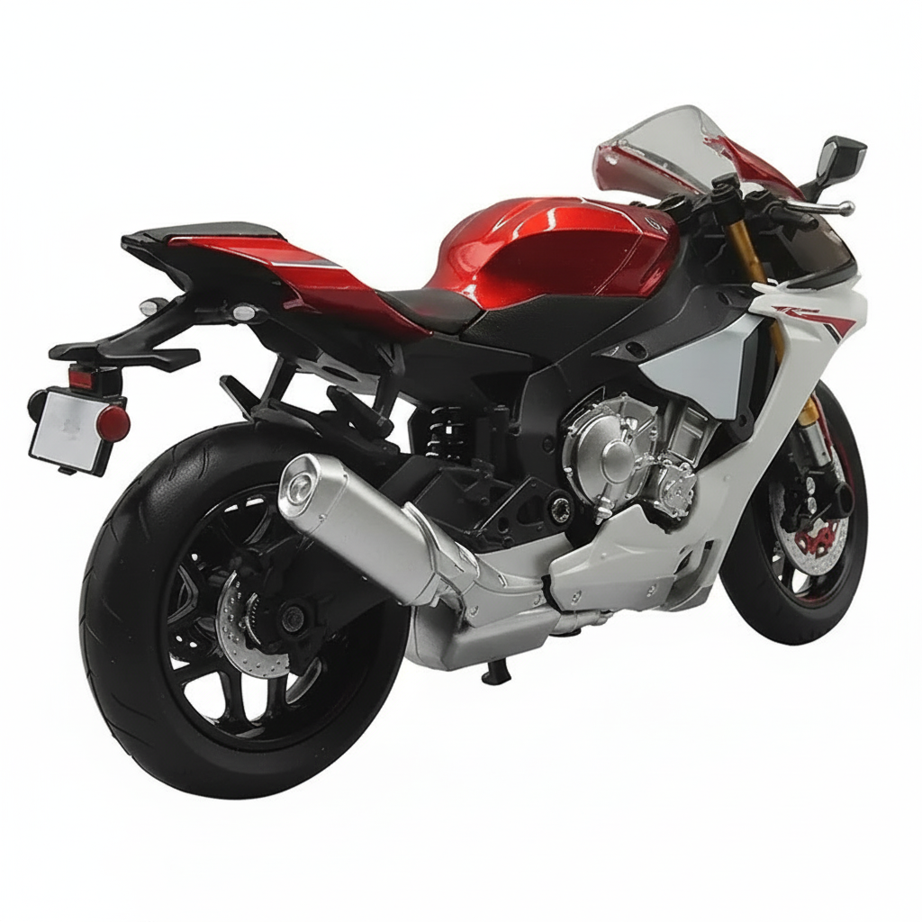 D-Power Yamaha motorcycle - Black and Red
