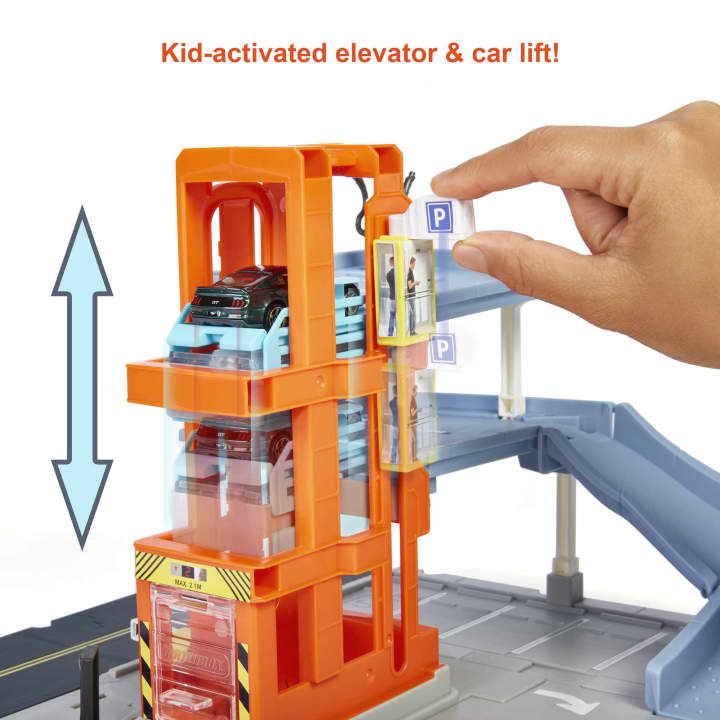 Matchbox Action Drivers Park And Play Garage