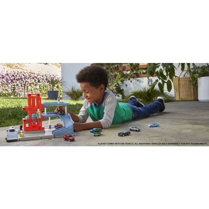 Matchbox Action Drivers Park And Play Garage