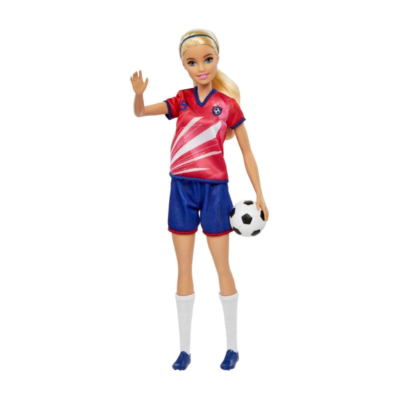 Barbie Sports Soccer Player Doll