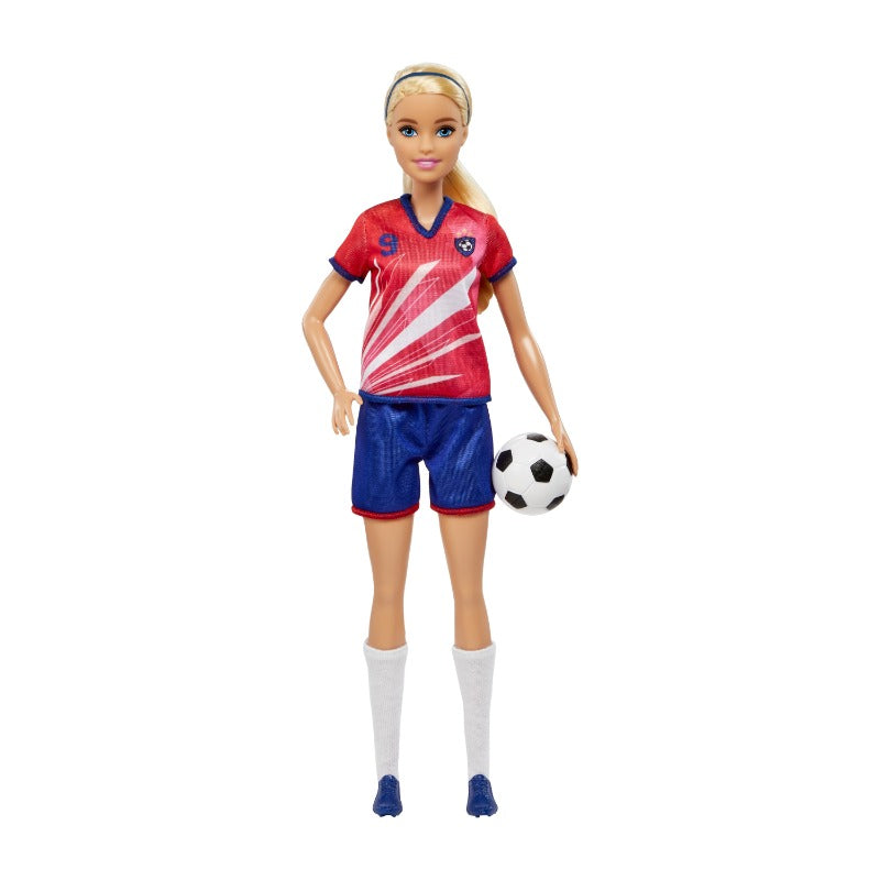 Barbie Sports Soccer Player Doll