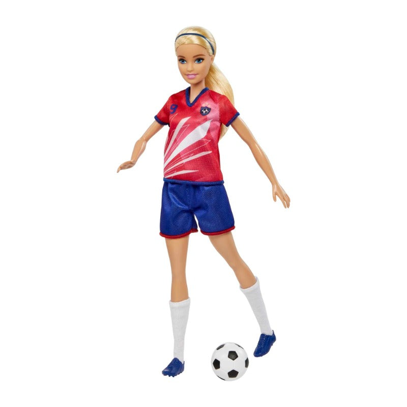 Barbie Sports Soccer Player Doll
