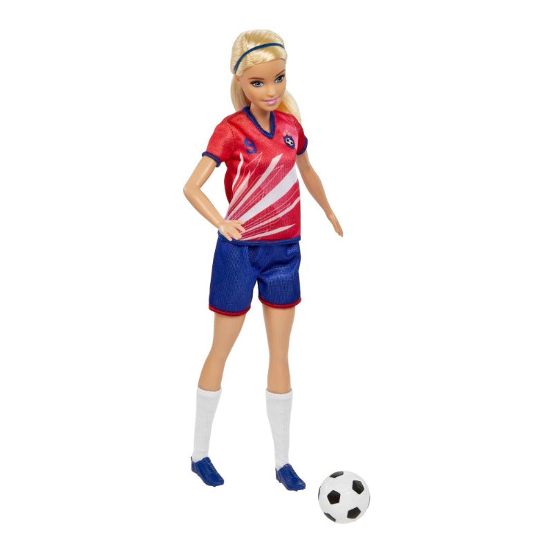 Barbie Sports Soccer Player Doll