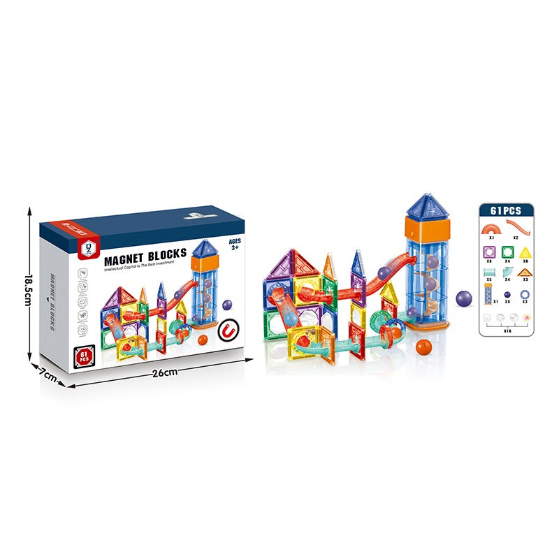Dezhi Diy Magnetic Block - 61pcs