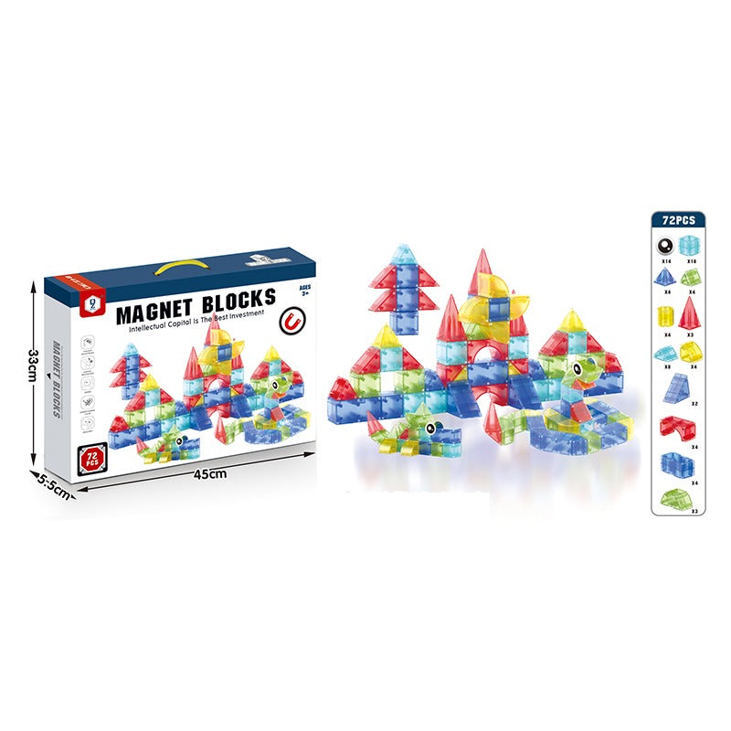 Dezhi Diy Magnetic Block - 72pcs
