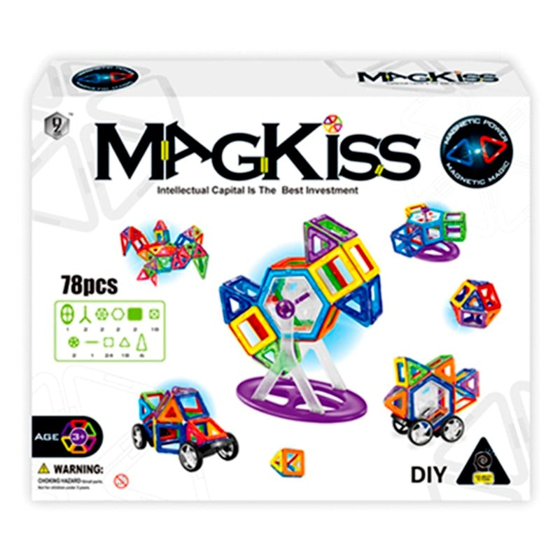 Dezhi Diy Magnetic Block - 78pcs