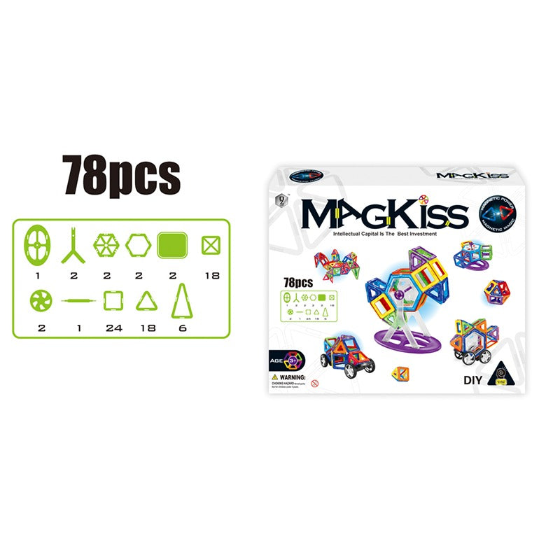 Dezhi Diy Magnetic Block - 78pcs