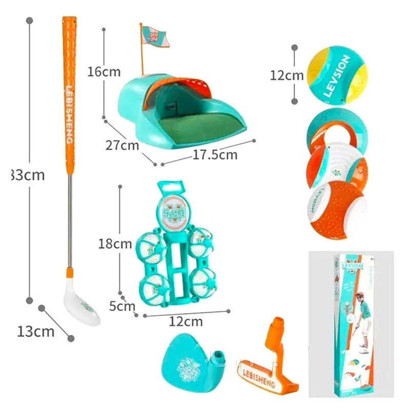 Golf Play Set With Solid Ball