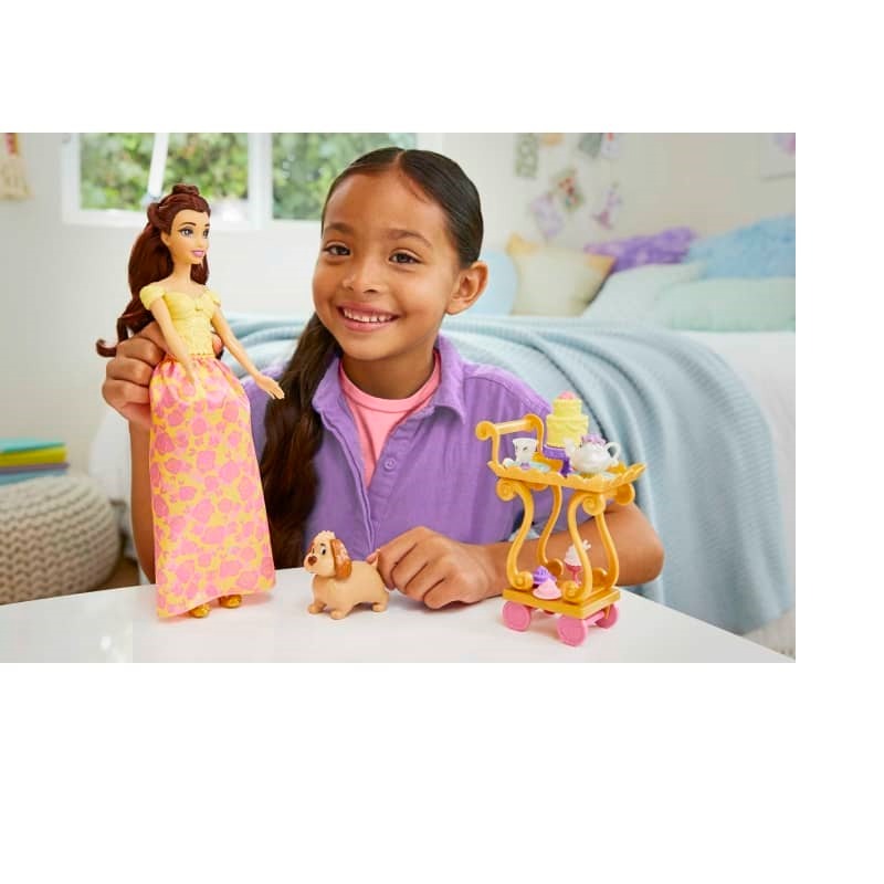 Disney Princess Tea Time Playset with Bella Doll